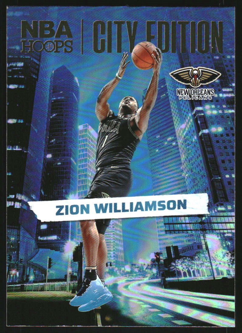 2024-25 Hoops City Edition Holo #25 Zion Williamson
