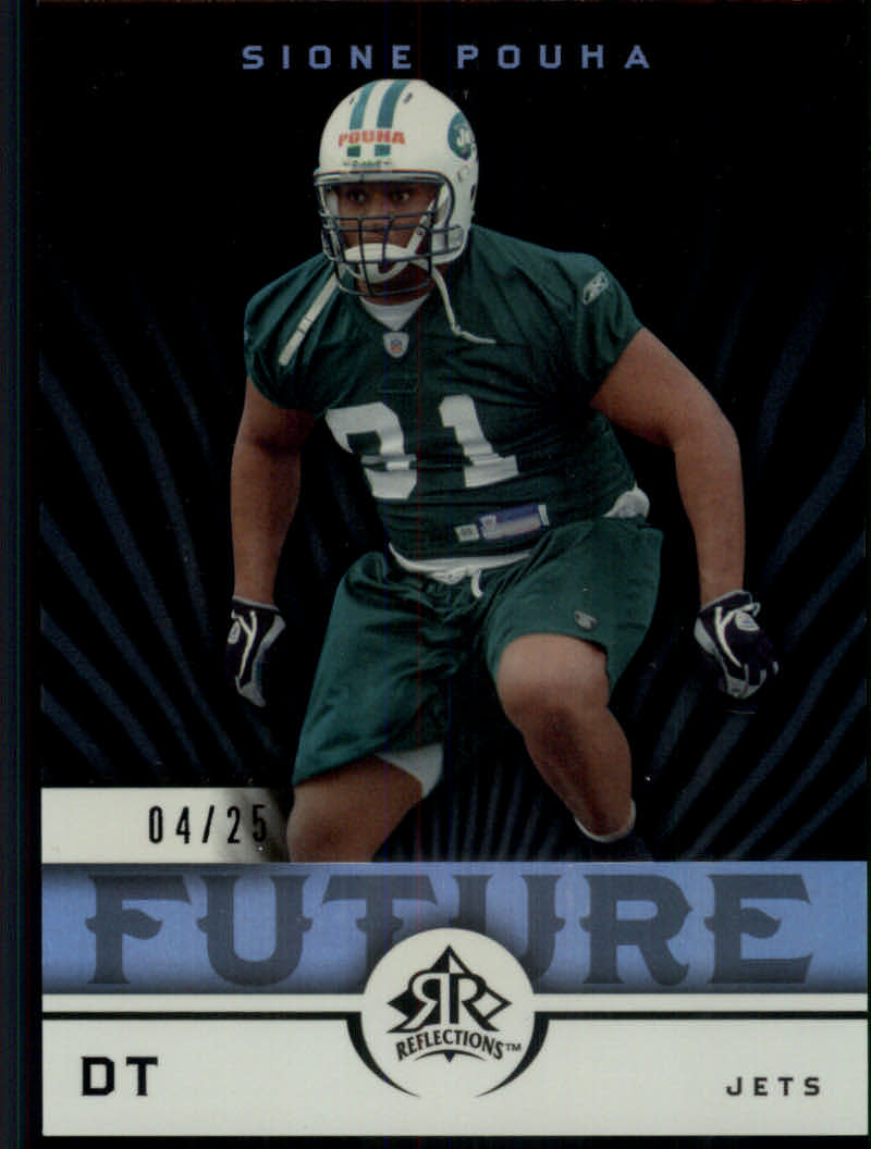 2005 Reflections (Upper Deck) Football "Insert and Parallel" Cards - Picture 2 of 25