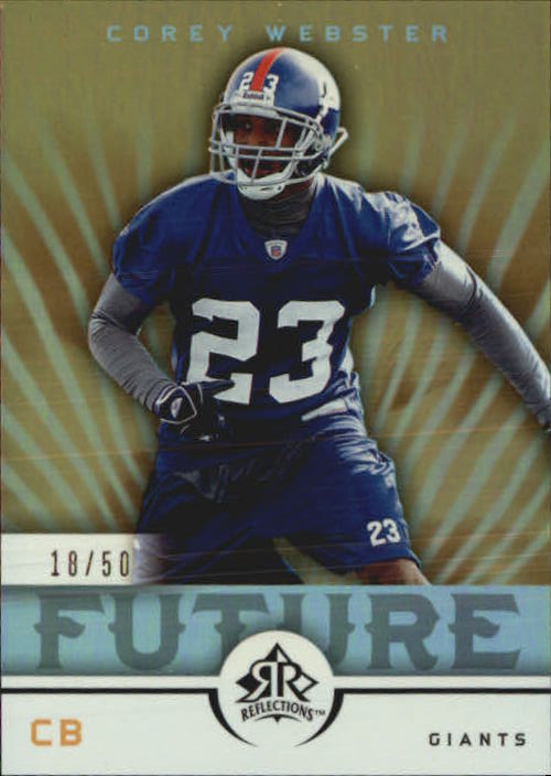 2005 Reflections Gold #249 Corey Webster