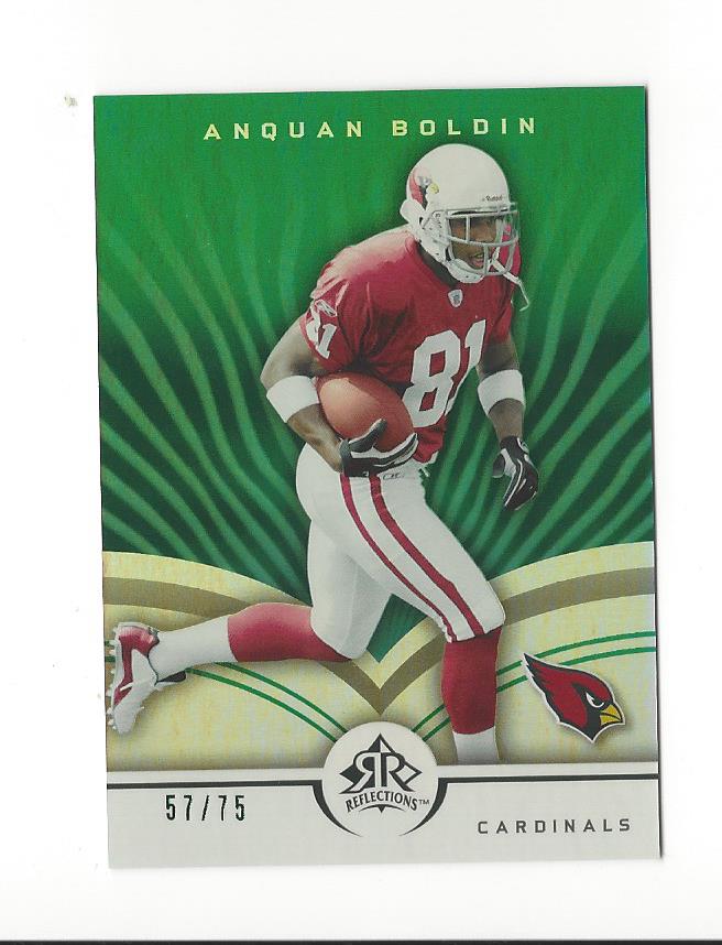 2005 Reflections Green #2 Anquan Boldin