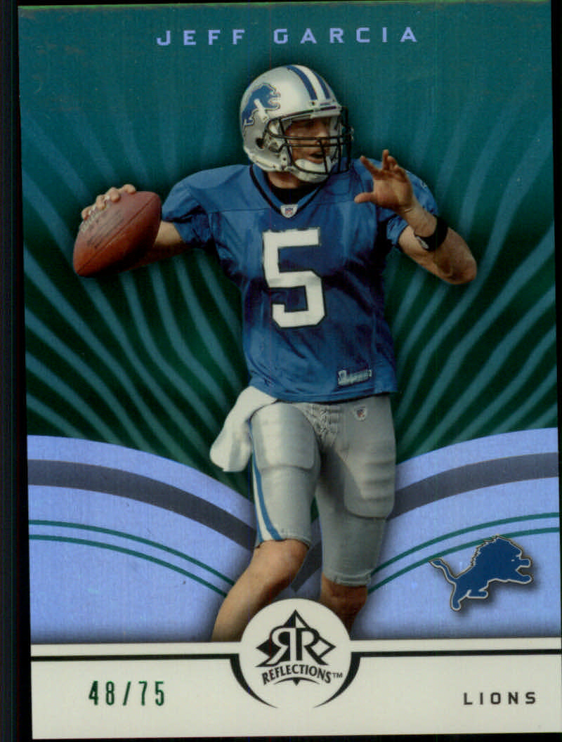2005 Reflections (Upper Deck) Football "Insert and Parallel" Cards - Picture 16 of 25