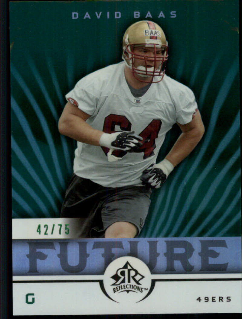 2005 Reflections (Upper Deck) Football "Insert and Parallel" Cards - Picture 18 of 25