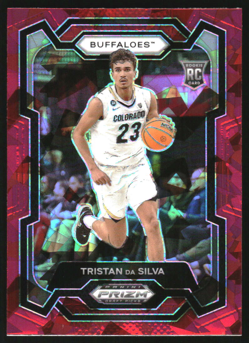 2024-25 Panini Prizm Draft Picks Prizms Red Ice #61 Tristan da Silva