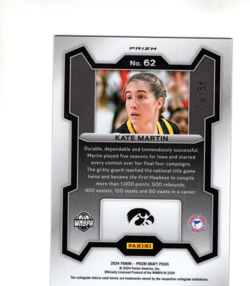 B6498- 2024-25 Panini Prizm Draft Picks Cards G2 -You Pick- 15+ FREE US SHIP - Picture 21 of 181