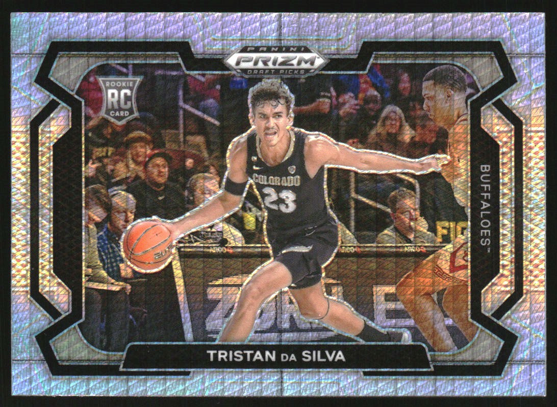 2024-25 Panini Prizm Draft Picks Variation Prizms Hyper #61 Tristan da Silva