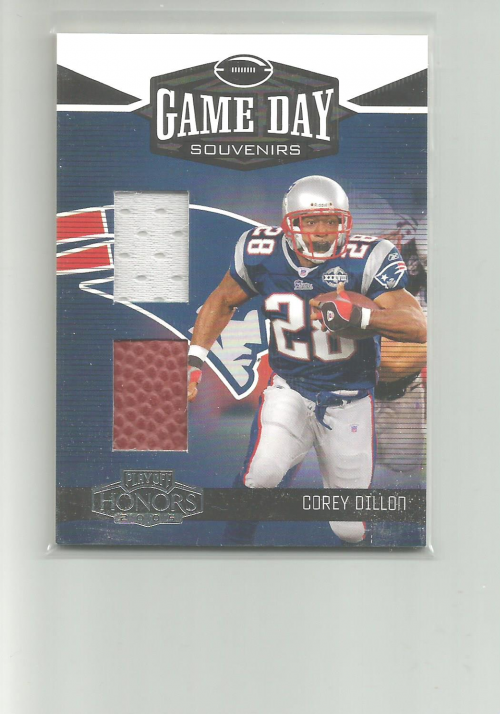 2005 Playoff Honors Game Day Souvenirs #GD5 Corey Dillon