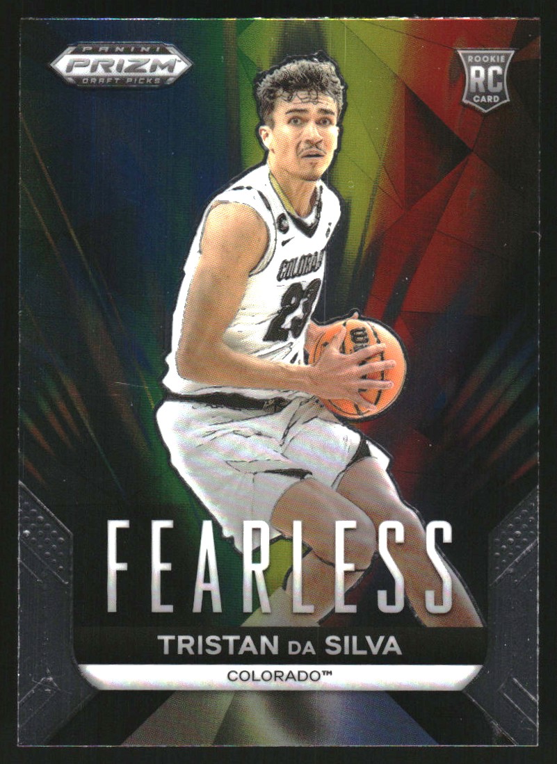 2024-25 Panini Prizm Draft Picks Fearless #10 Tristan da Silva