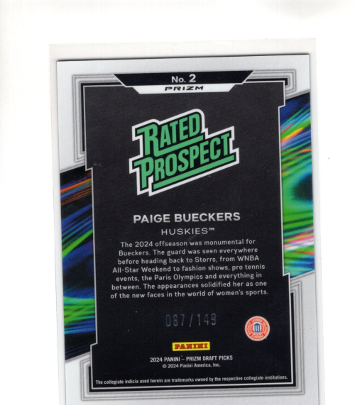 B6498- 2024-25 Panini Prizm Draft Picks Cards G2 -You Pick- 15+ FREE US SHIP - Picture 67 of 181