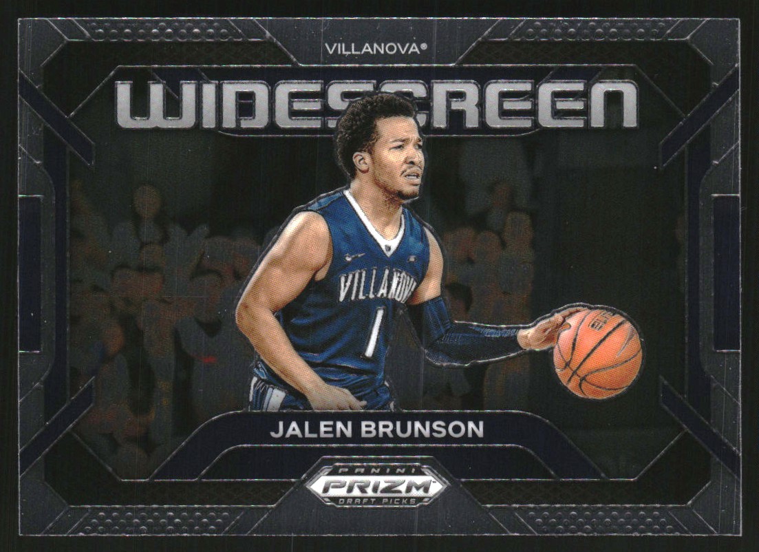 2024-25 Panini Prizm Draft Picks Widescreen #9 Jalen Brunson