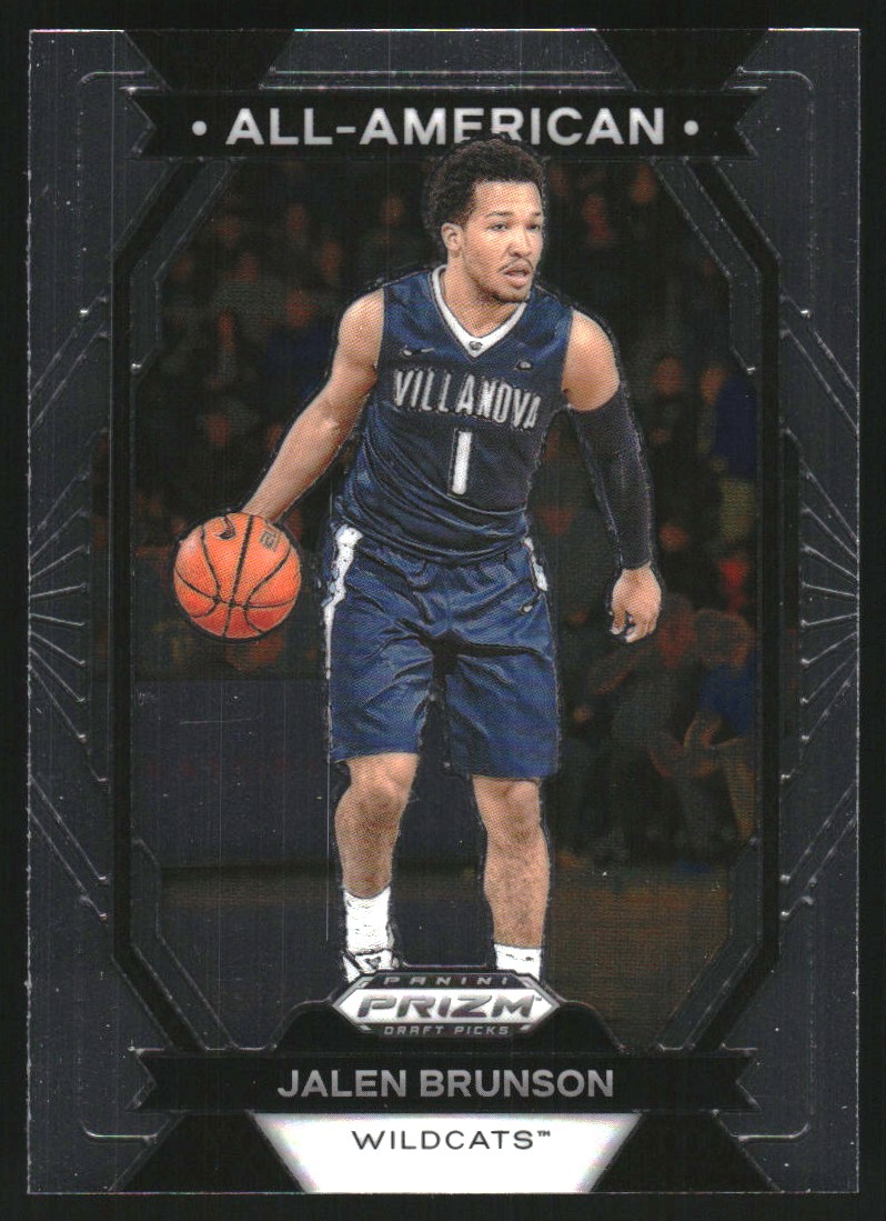2024-25 Panini Prizm Draft Picks All-American #7 Jalen Brunson