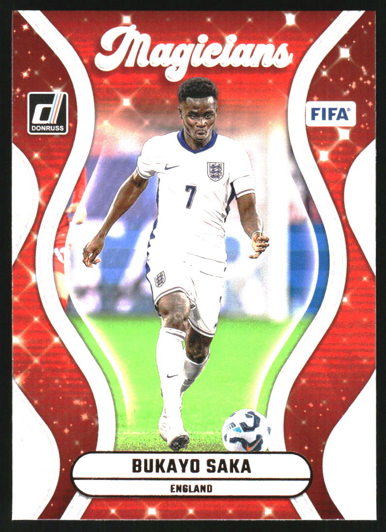 2024 Panini Prizm Premier League Prizmania Bukayo Saka #8 PSA 10