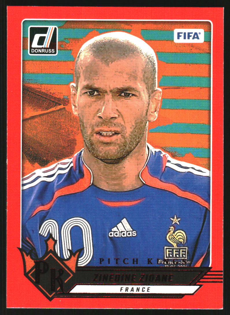 2024 Topps Definitive Collection UEFA CC Legendary Zinedine Zidane 
