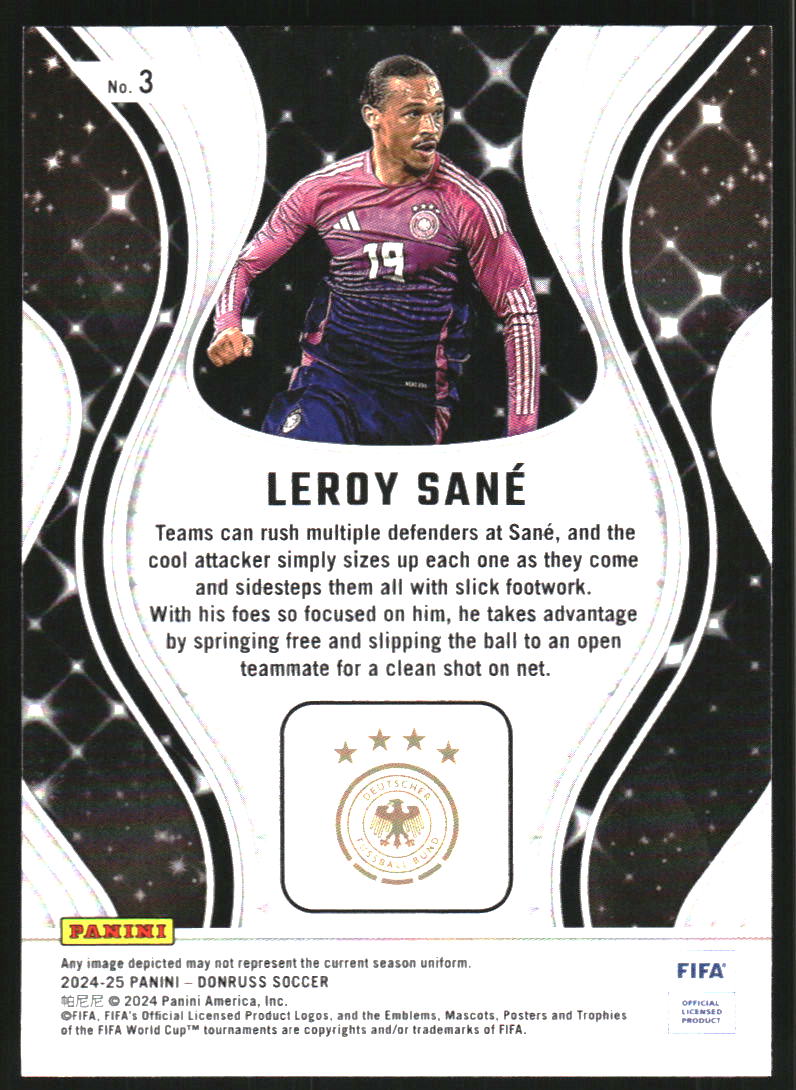 2024-25 Donruss Magicians Red #3 Leroy Sane