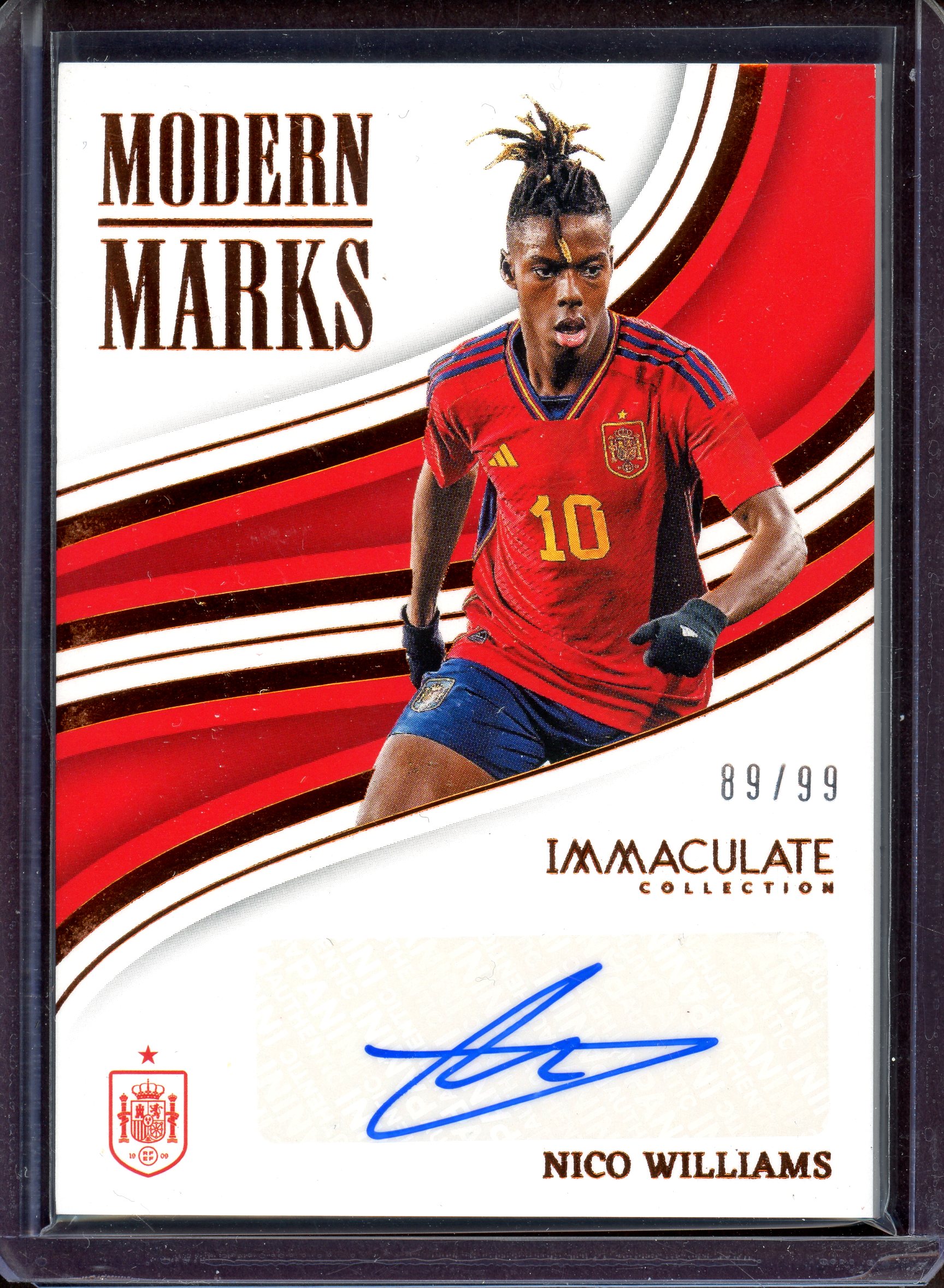 NICO WILLIAMS ~ 2023-24 Immaculate Collection Modern Marks AUTO 