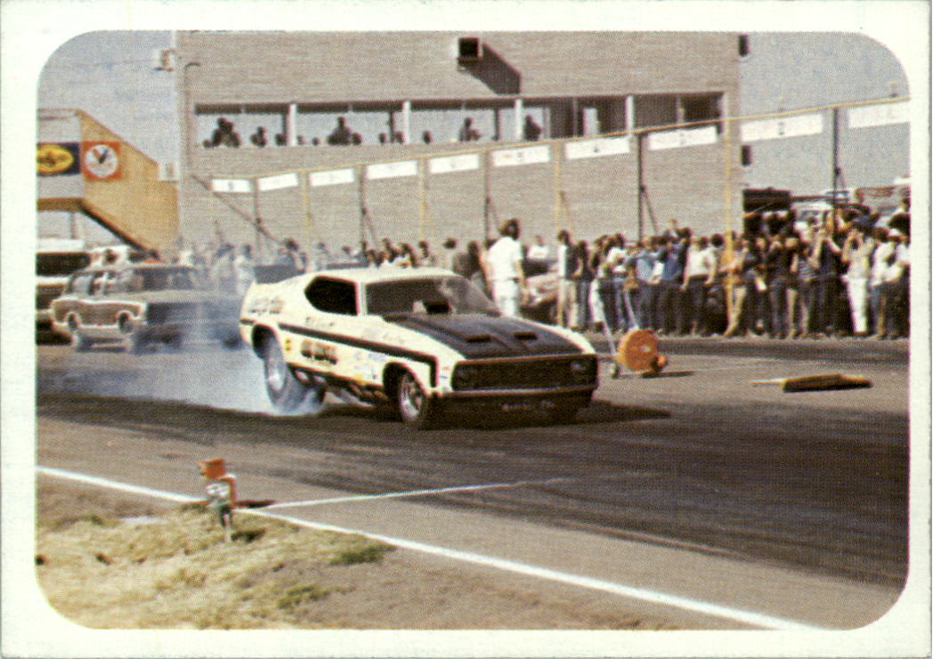 1973 Fleer AHRA Race USA #8 Bill Leavitt's Car
