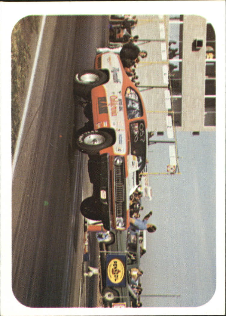 1973 Fleer AHRA Race USA #11 Butch Leal's Car