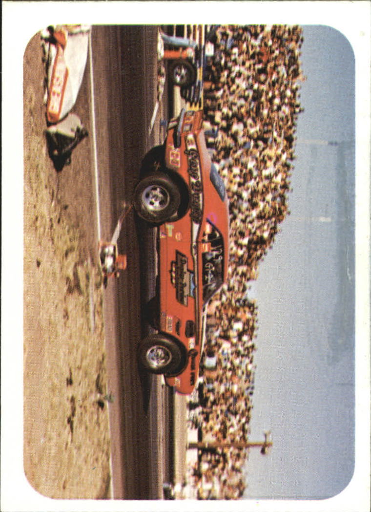 1973 Fleer AHRA Race USA #24 Gene Dunlap's Car