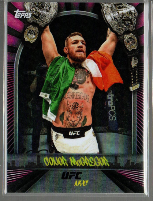 UFC Topps コナー・マクレガー　リフラクターカード UFC Topps コナー・マクレガー リフラクターカード Connor