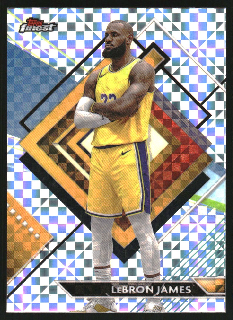 NBA LEBRON 【世界750枚限定】 2023-24 Finest Checkerboard Refractors #270 LeBron James R on