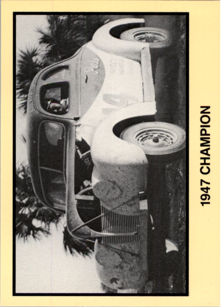 1989-90 TG Racing Masters of Racing #157 Fonty Flock's Car/1947 Champion