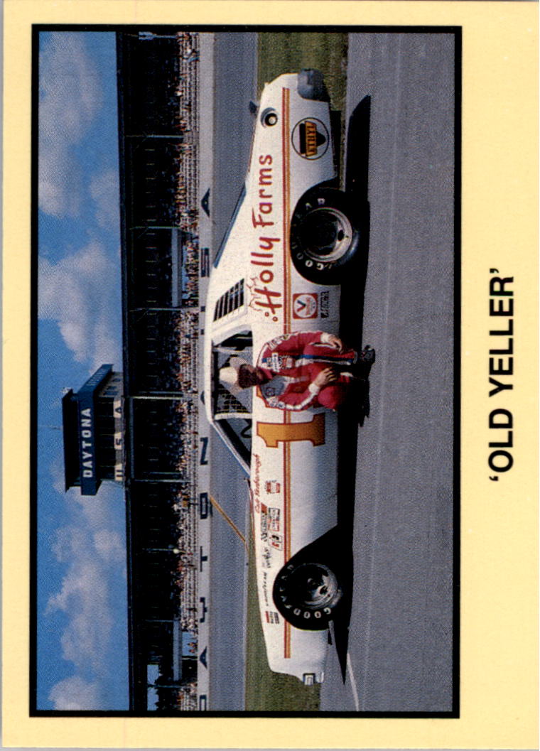 1989-90 TG Racing Masters of Racing #254 Cale Yarborough w/car/Old Yeller