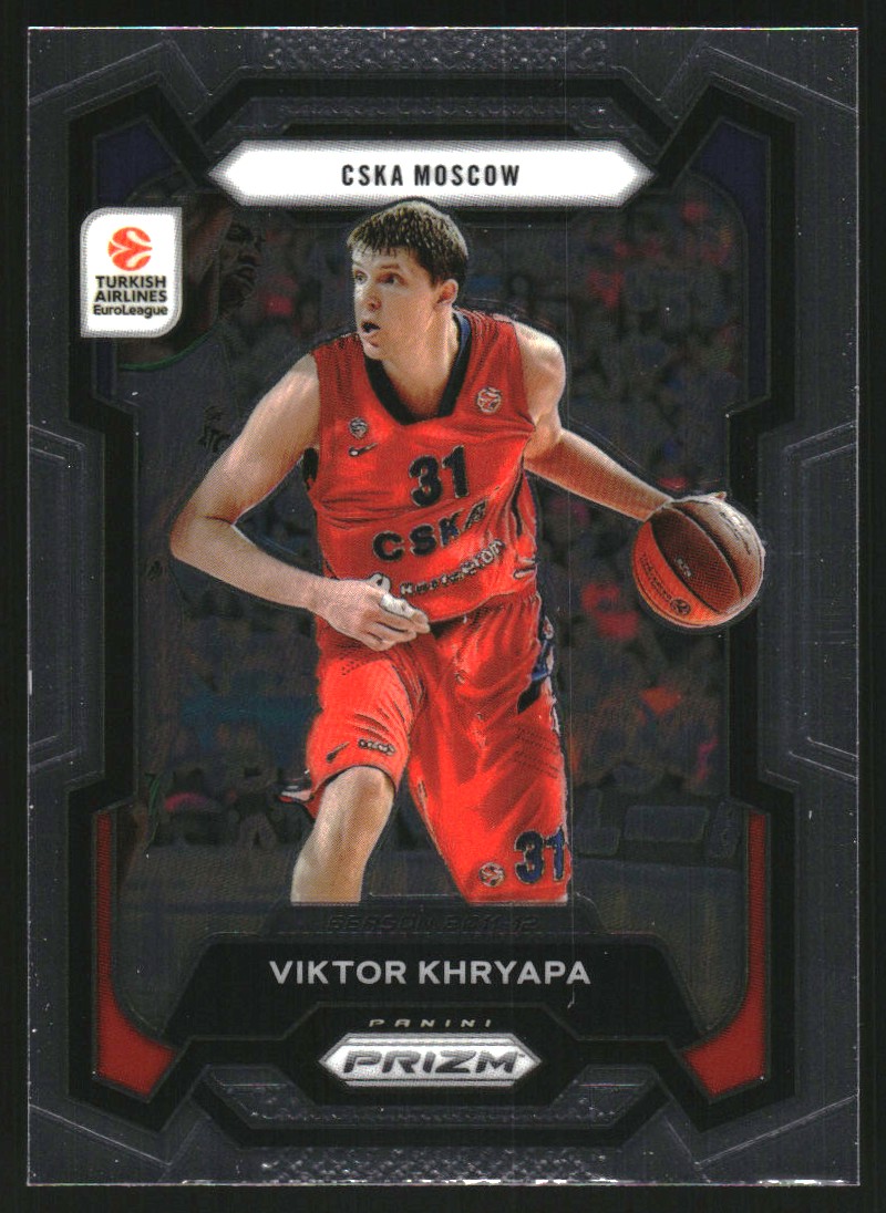 2023-24 Panini Prizm Turkish Airlines EuroLeague #162 Victor Khryapa