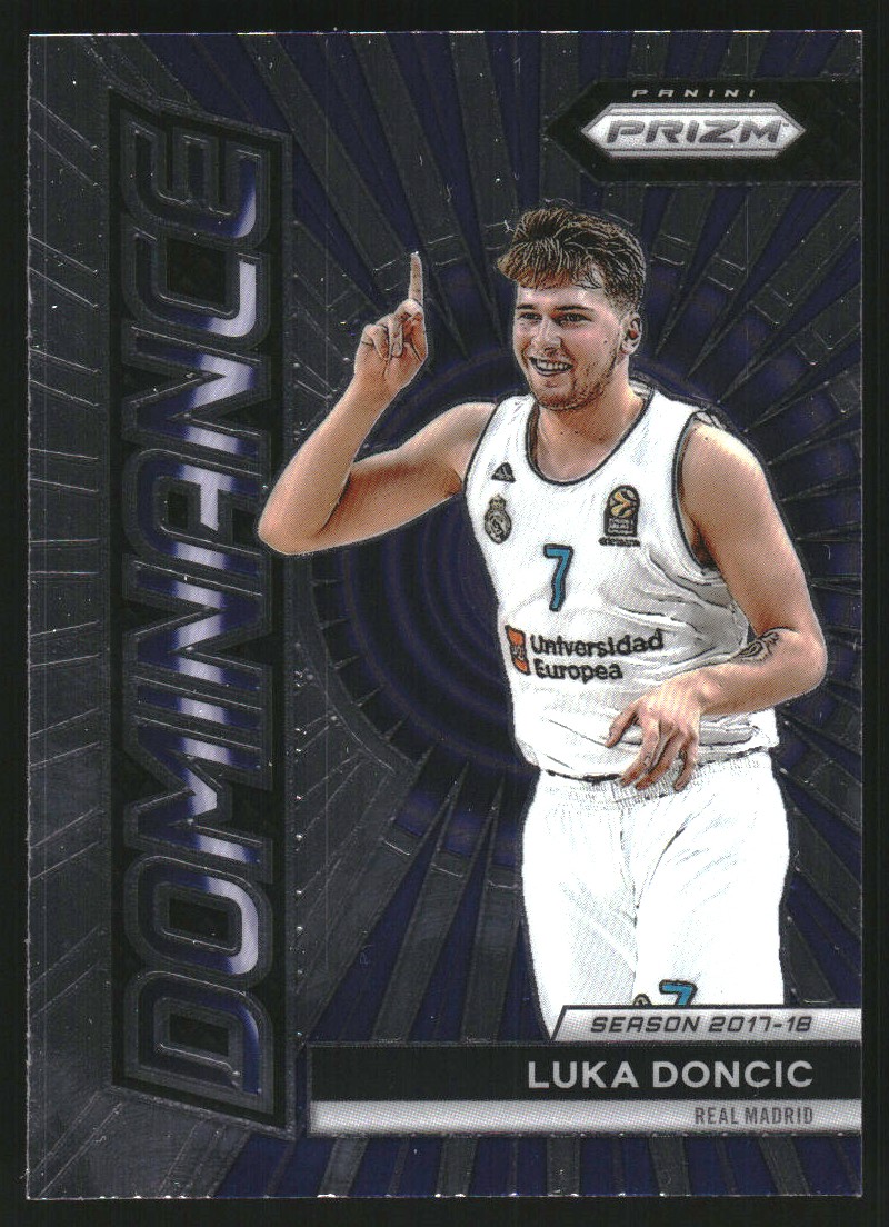 2023-24 Panini Prizm Turkish Airlines EuroLeague Dominance #1 Luka Doncic