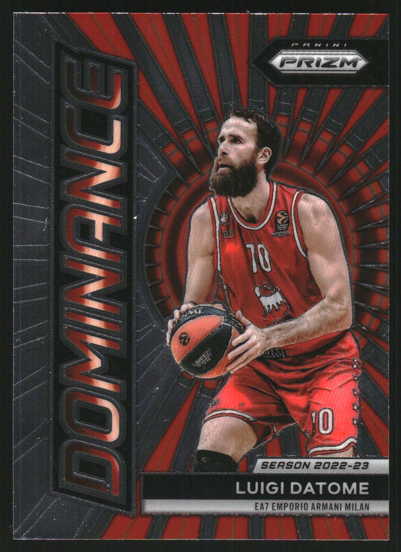 2023-24 Panini Prizm Turkish Airlines EuroLeague Dominance #9 Luigi Datome