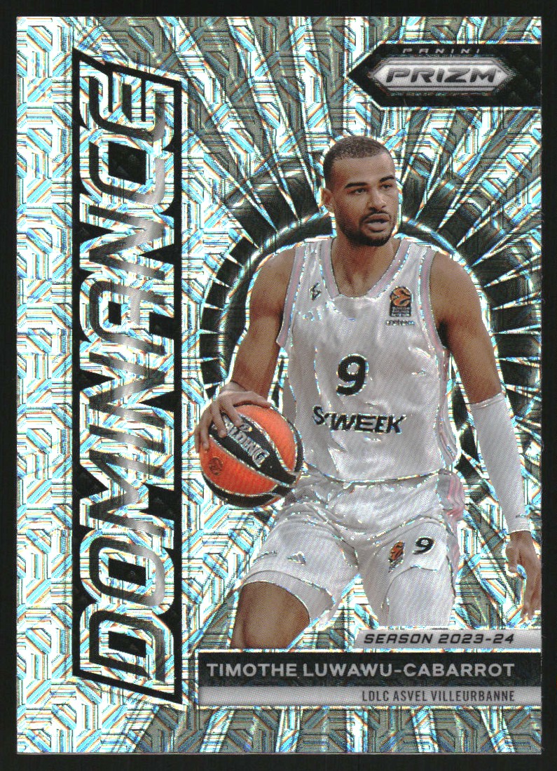 2023-24 Panini Prizm Turkish Airlines EuroLeague Dominance Prizms Mojo #4 Timothe Luwawu-Cabarrot