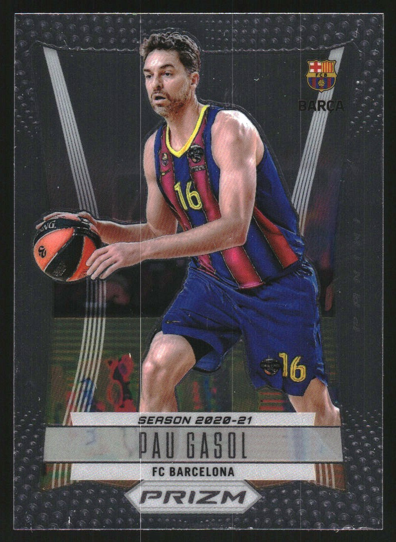2023-24 Panini Prizm Turkish Airlines EuroLeague Prizm Retro #2 Pau Gasol