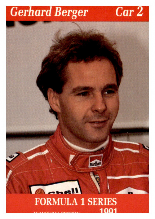 1991 Carms Formula One #4 Gerhard Berger