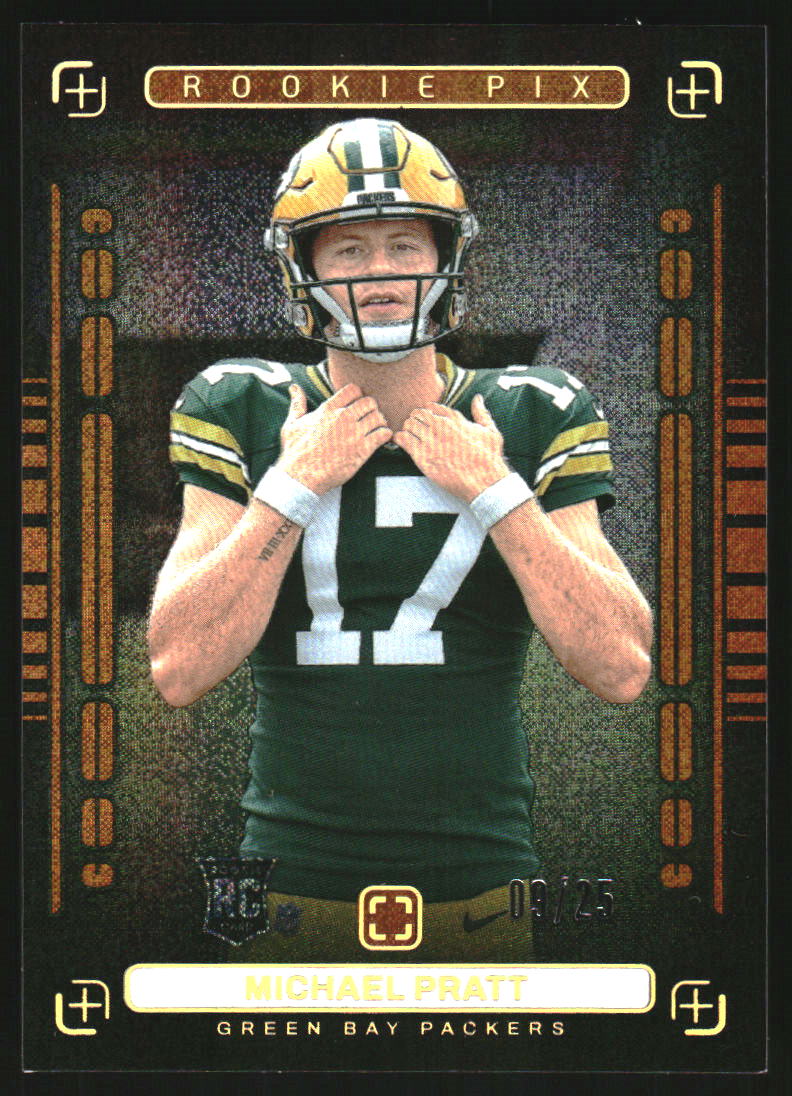 2024 Panini PhotoGenic Rookie Pix Orange #19 Michael Pratt /25