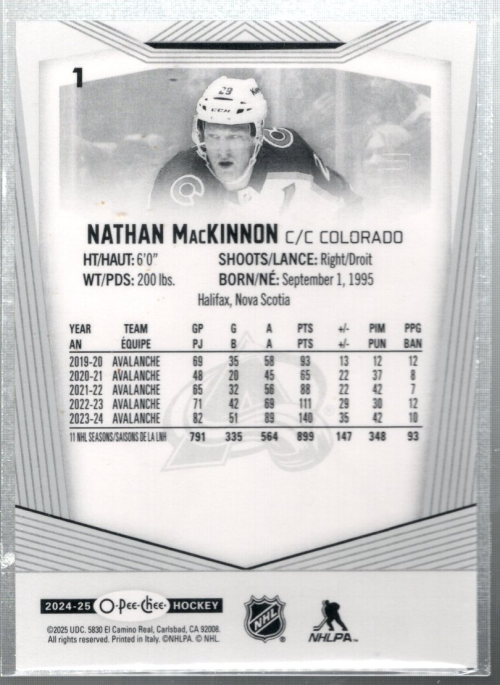 B6440- 2024-25 O-Pee-Chee Hockey Card #s 1-250 -You Pick- 15+ FREE US SHIP - Picture 3 of 5