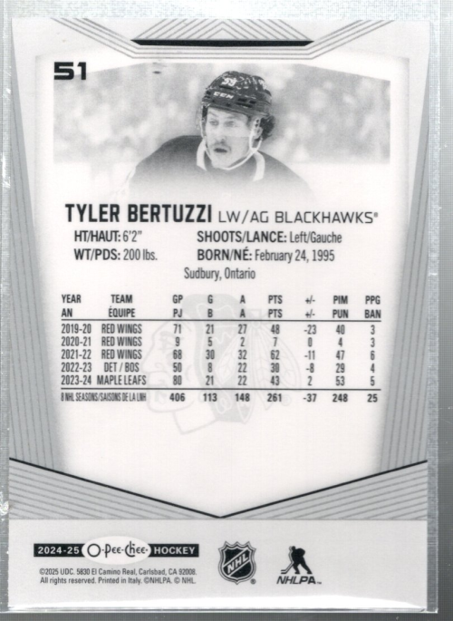 B6440- 2024-25 O-Pee-Chee Hockey Card #s 1-250 -You Pick- 15+ FREE US SHIP - Picture 5 of 5