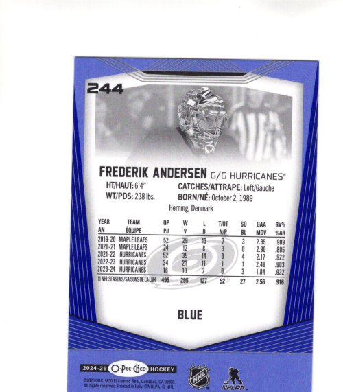 B6834- 2024-25 O-Pee-Chee Hockey Insert Cards -You Pick- 15+ FREE US SHIP - Picture 9 of 205