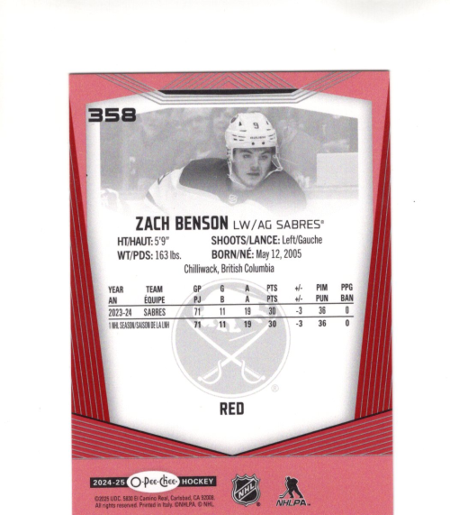 B6834- 2024-25 O-Pee-Chee Hockey Insert Cards -You Pick- 15+ FREE US SHIP - Picture 93 of 205