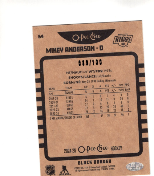 B6834- 2024-25 O-Pee-Chee Hockey Insert Cards -You Pick- 15+ FREE US SHIP - Picture 197 of 205
