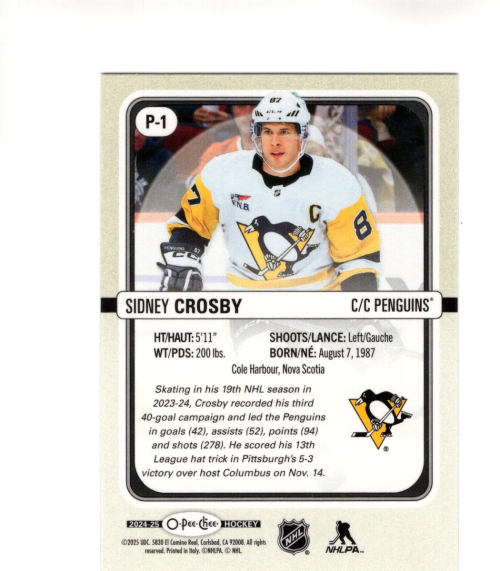 B6834- 2024-25 O-Pee-Chee Hockey Insert Cards -You Pick- 15+ FREE US SHIP - Picture 17 of 205