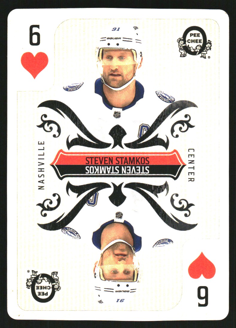 2024-25 O-Pee-Chee Playing Cards #6HEARTS Steven Stamkos