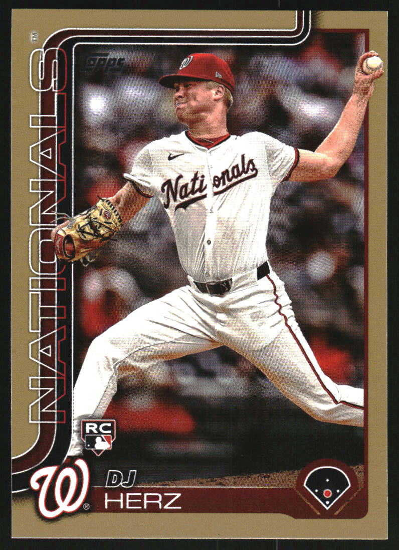 2025 Topps Gold #287 DJ Herz /2025