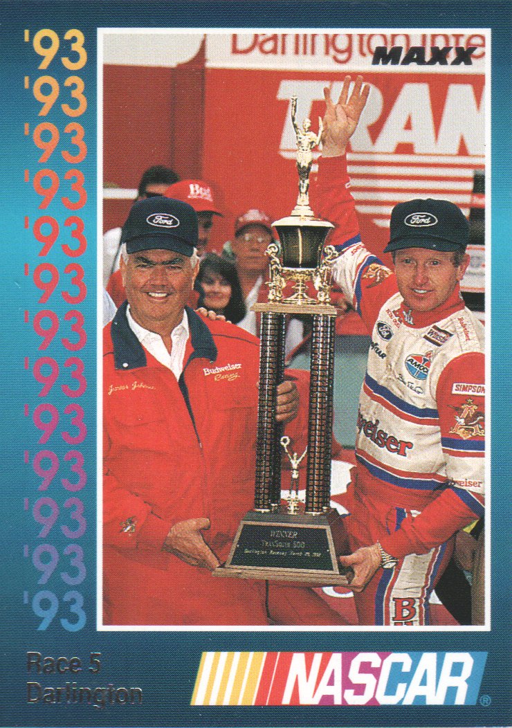 1993 Maxx Premier Series Racing Trading Cards BASE: Pick From List - Picture 144 of 166