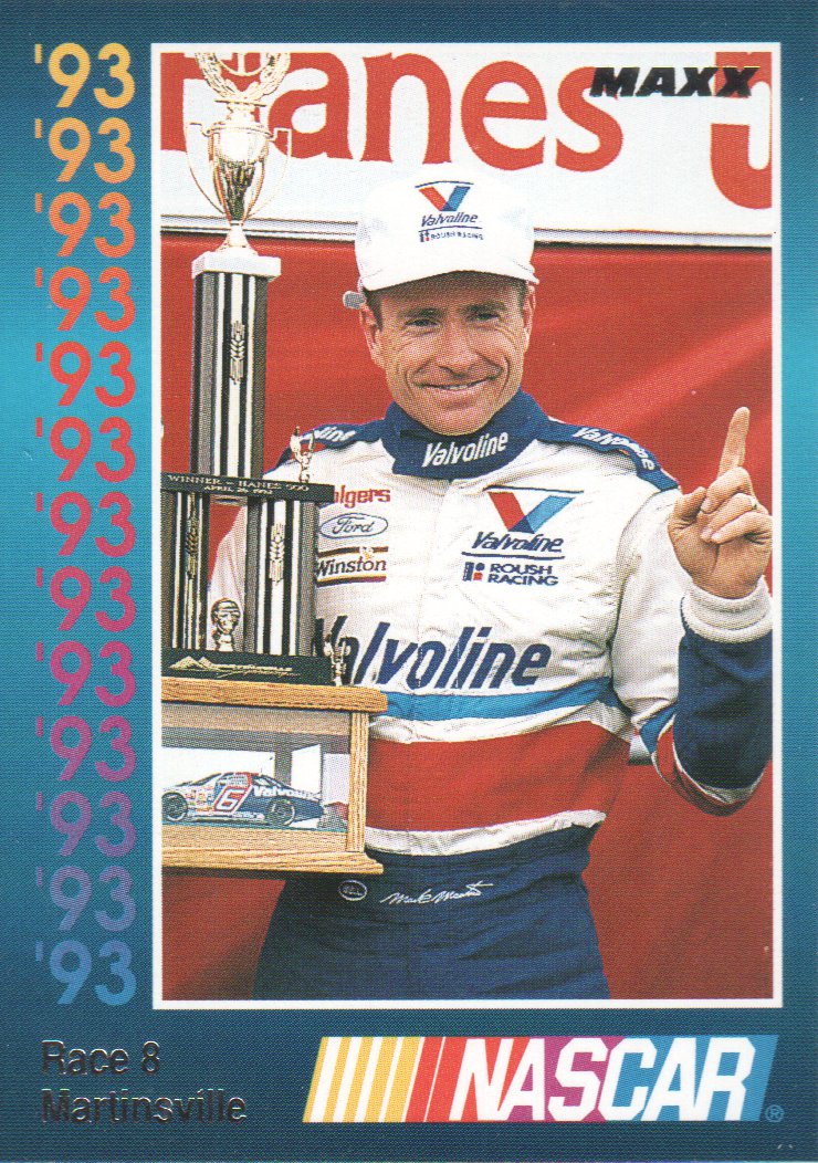 1993 Maxx Premier Series Racing Trading Cards BASE: Pick From List - Picture 146 of 166