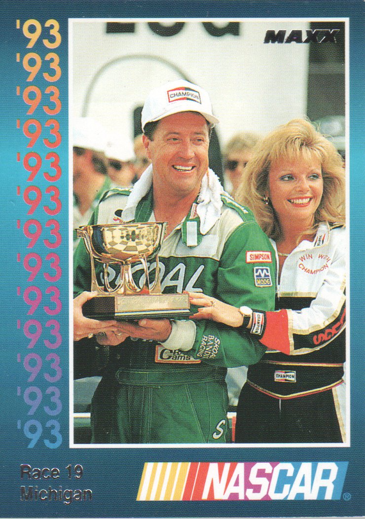 1993 Maxx Premier Series Racing Trading Cards BASE: Pick From List - Picture 154 of 166