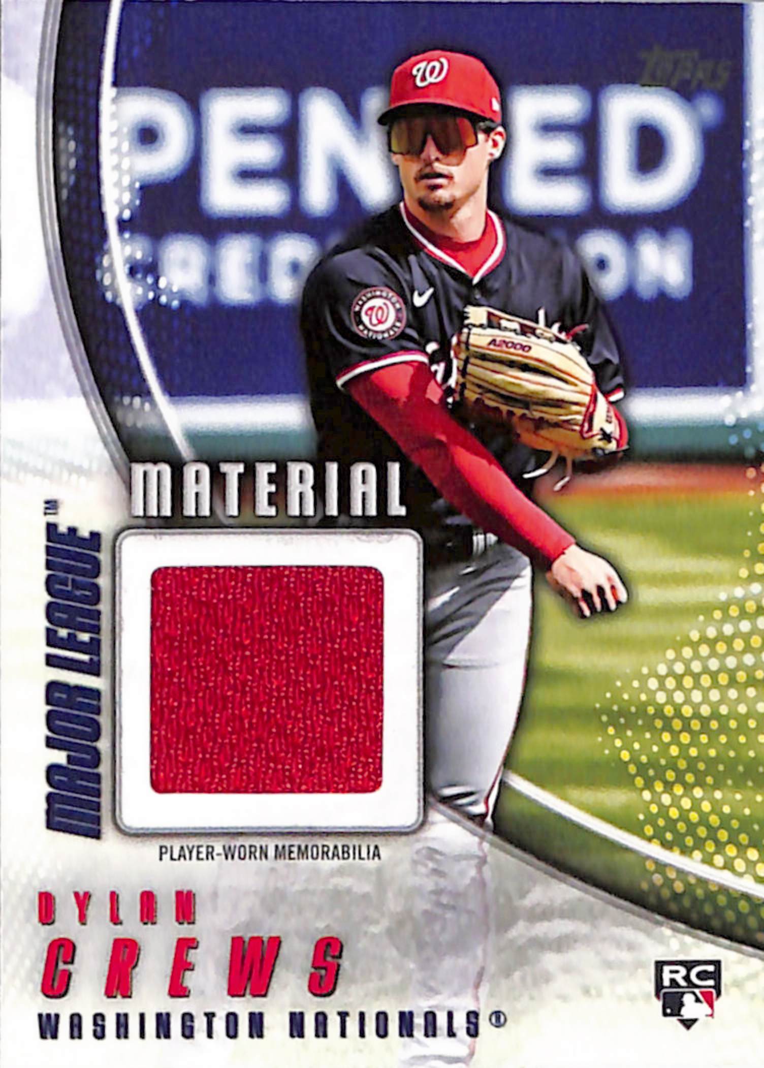 2025 Topps Major League Materials #MLMDC Dylan Crews