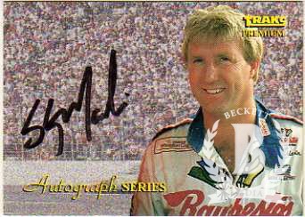 1994 Traks Autographs #A7 Sterling Marlin