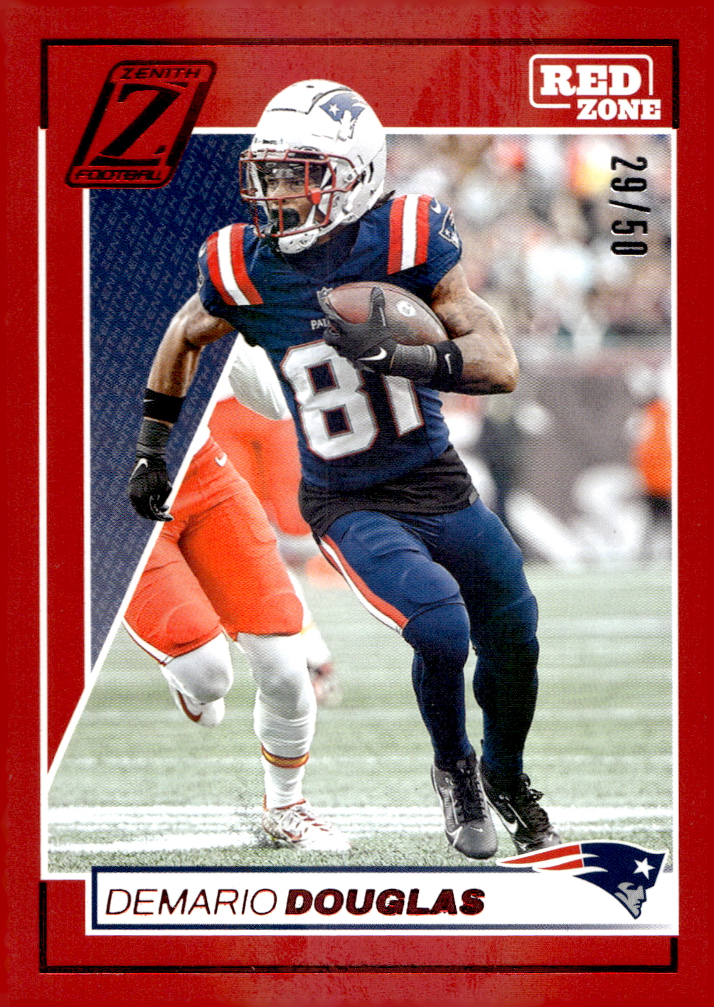 2024 Zenith Red Zone Red #67 Demario Douglas