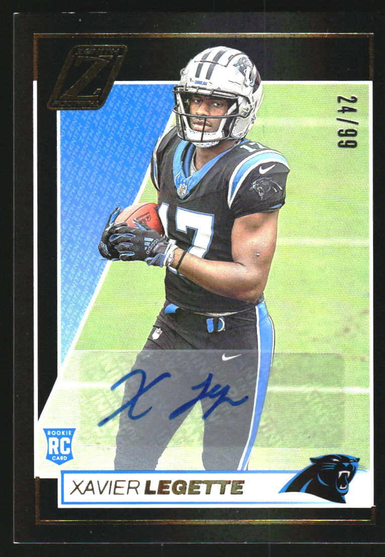2024 Zenith Rookies Red Zone Autographs #199 Xavier Legette/99