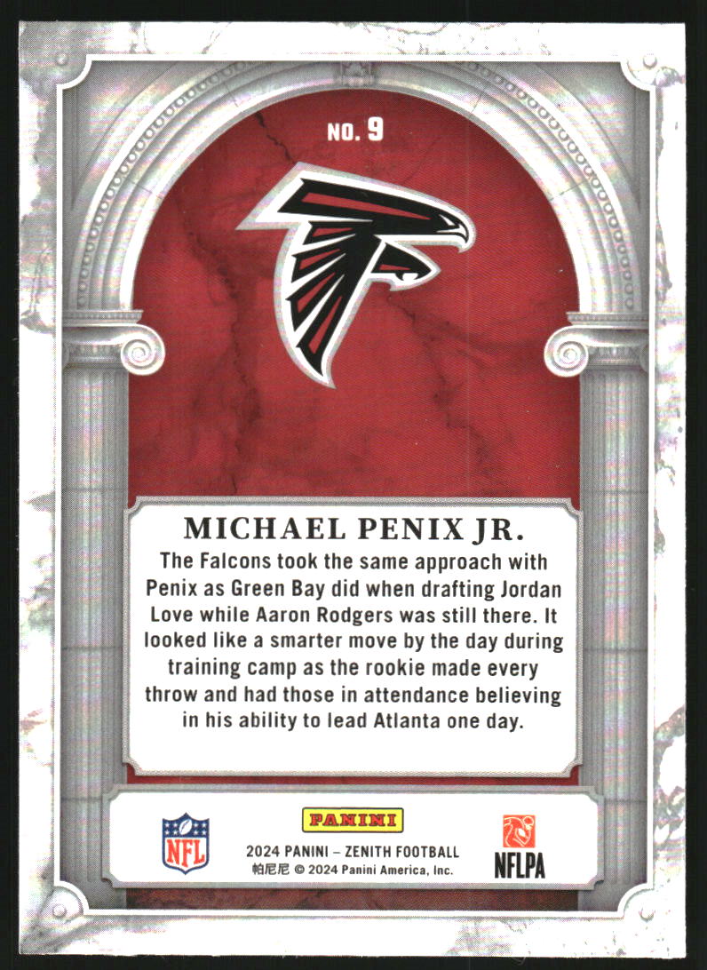 2024 Zenith Z Marquee #9 Michael Penix Jr.