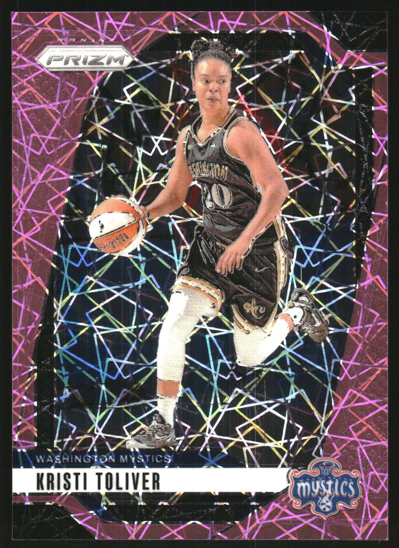 2024 Panini Prizm WNBA Prizms Pink Velocity #12 Kristi Toliver /79