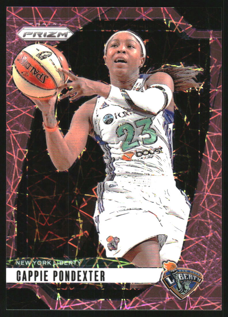 2024 Panini Prizm WNBA Prizms Pink Velocity #32 Cappie Pondexter